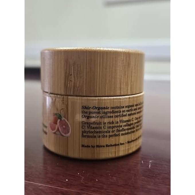 SHIRA SHIR-ORGANIC PURE PINK GRAPEFRUIT MOISTURIZER, INTENSE HYDRATION SOFT - BRIGHTENING MOISTURIZER FOR FACE (15 ML) - Image 4
